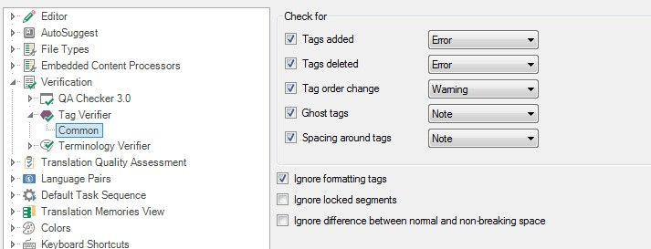 Tag Verification