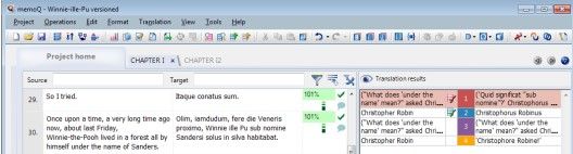 The Translation Grid